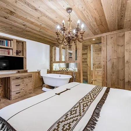 Chalet Chalet Is Situated In The Heart Of Ski Megeve